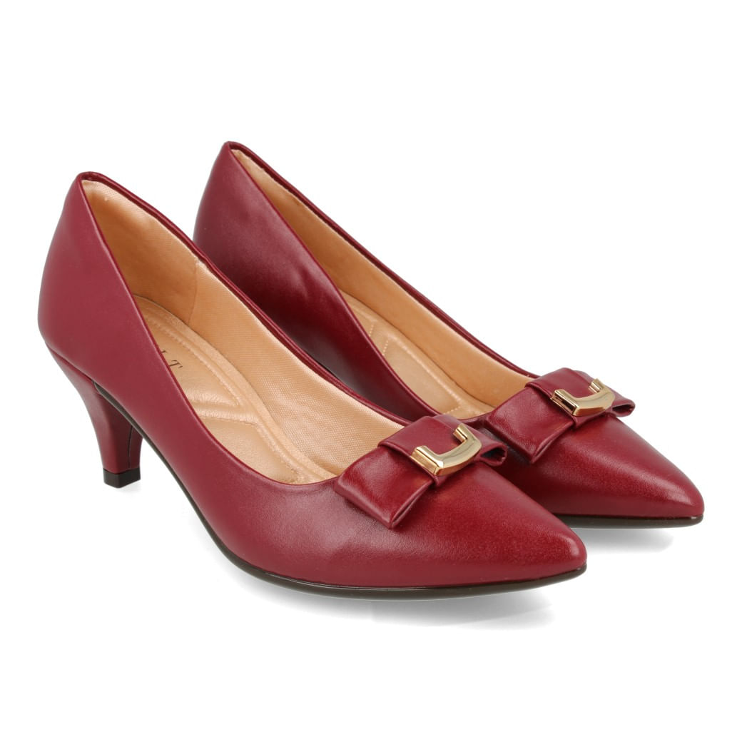 Kult Scarpin 028 25-5990008 Burgundy-Bronze Napa-Enfeite_6_999999992638780_